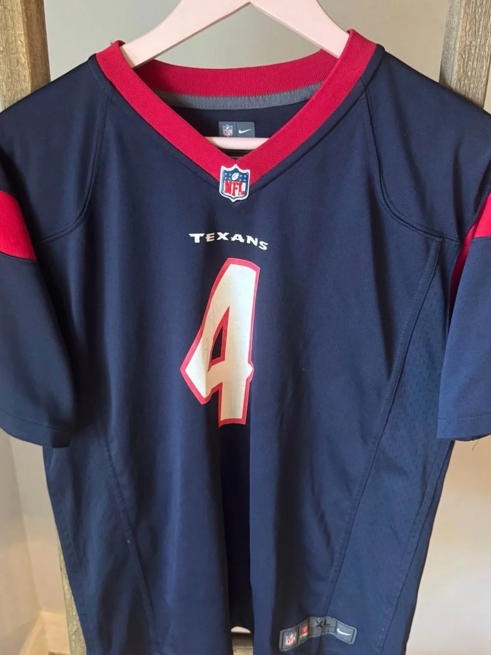 Houston Texans NFL Team Apparel Kids XL Deshawn Watson #4 Jersey